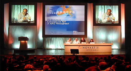 Novartis Congress in the Noga Hilton Hotel, Cannes